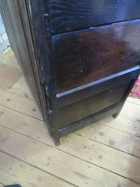 AN OAK CLOTHES PRESS Image