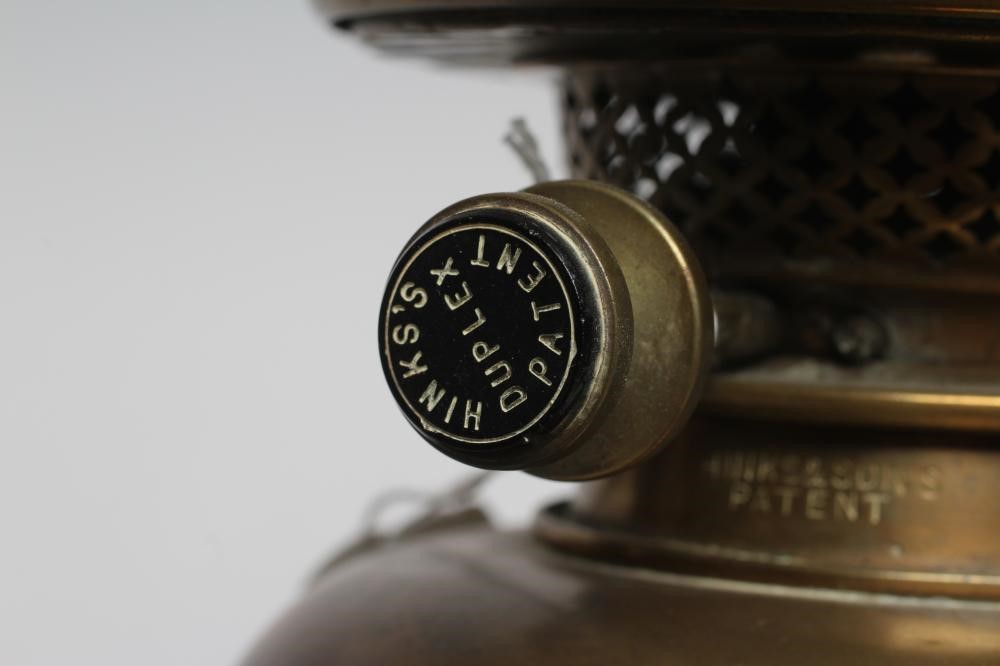 A LATE VICTORIAN DOULTON LAMBETH STONEWARE OIL LAMP BASE Image