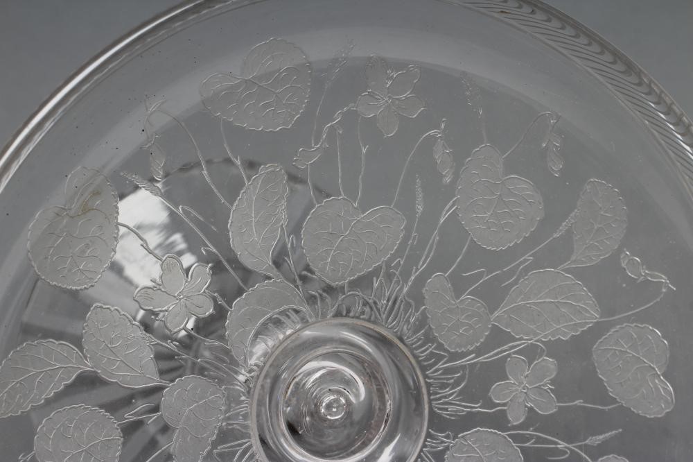 A VICTORIAN TAZZA Image