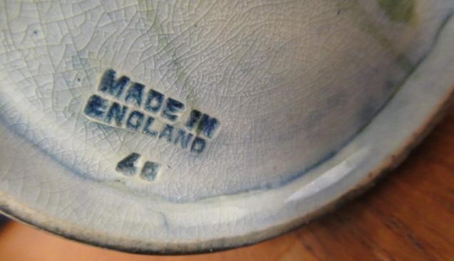 A MOORCROFT POTTERY MOONLIT BLUE PATTERN VASE Image