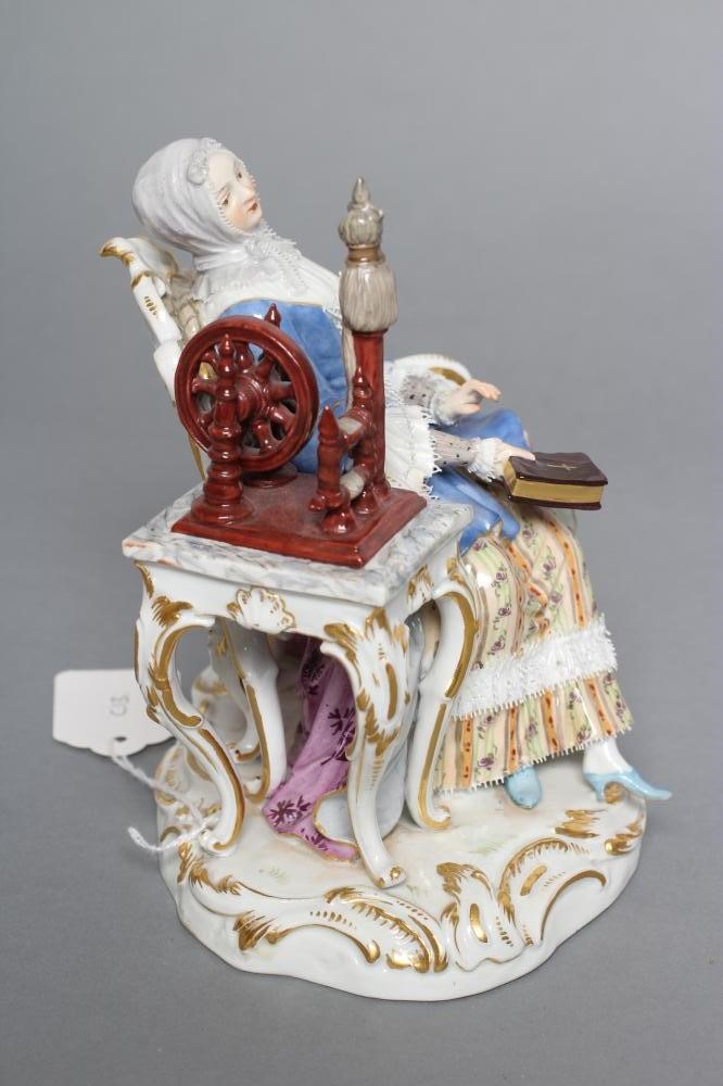 A MEISSEN PORCELAIN FIGURE Image