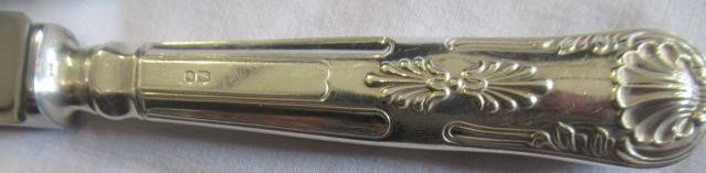 AN EXTENSIVE SILVER KING'S PATTERN TABLE SERVICE for twelve place settings Image