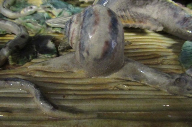 A PAIR OF PALISSY STYLE MAJOLICA PLAQUES Image