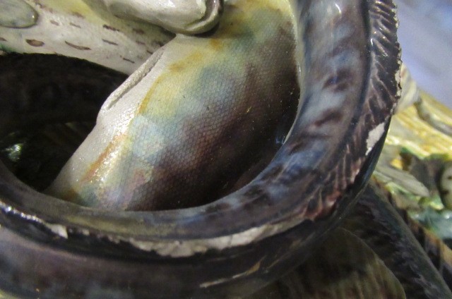 A PAIR OF PALISSY STYLE MAJOLICA PLAQUES Image