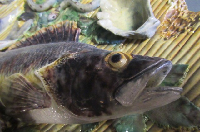 A PAIR OF PALISSY STYLE MAJOLICA PLAQUES Image