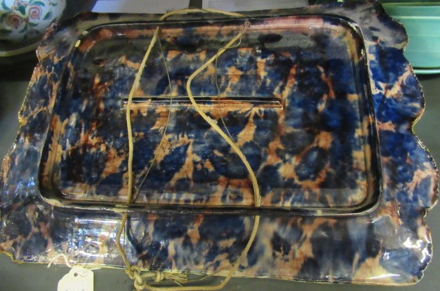 A PAIR OF PALISSY STYLE MAJOLICA PLAQUES Image