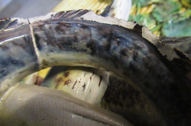 A PAIR OF PALISSY STYLE MAJOLICA PLAQUES Image