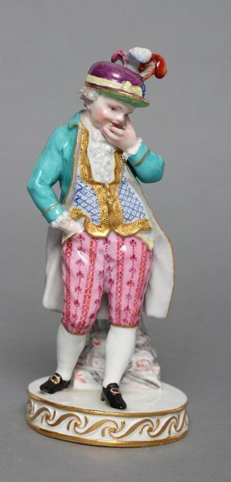 A MEISSEN PORCELAIN FIGURE Image