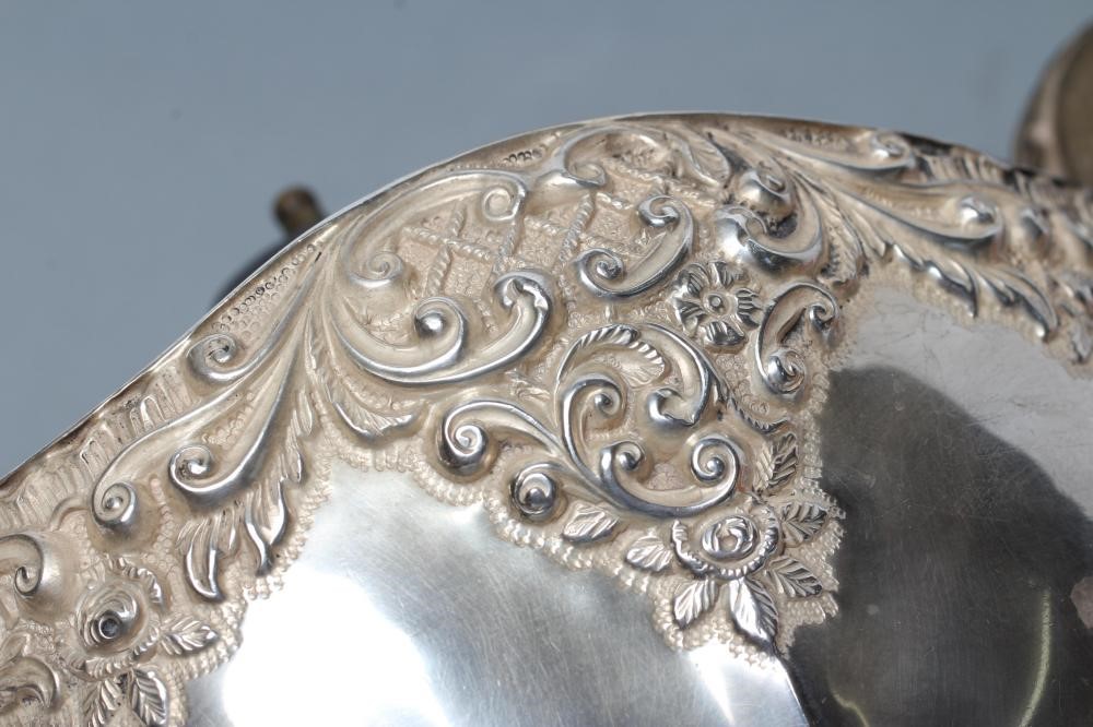 A LATE VICTORIAN SILVER BACHELOR'S TEAPOT Image