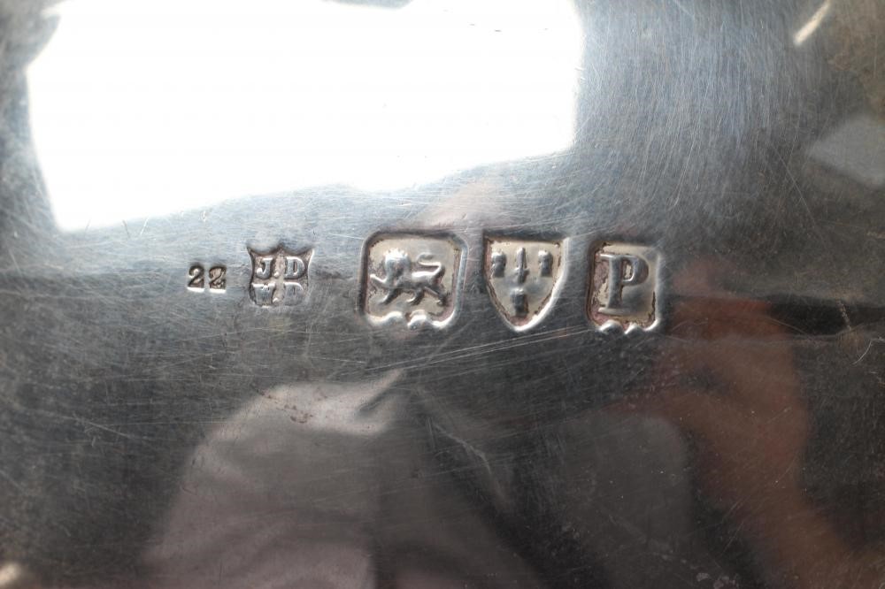 A LATE VICTORIAN SILVER BACHELOR'S TEAPOT Image