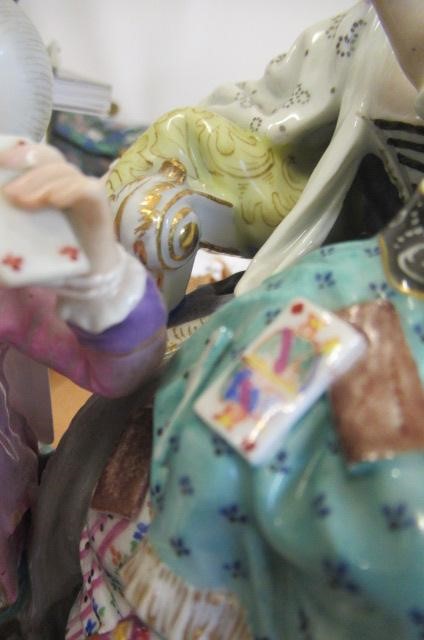 A MEISSEN PORCELAIN 'GOOD MOTHER' FIGURE GROUP Image