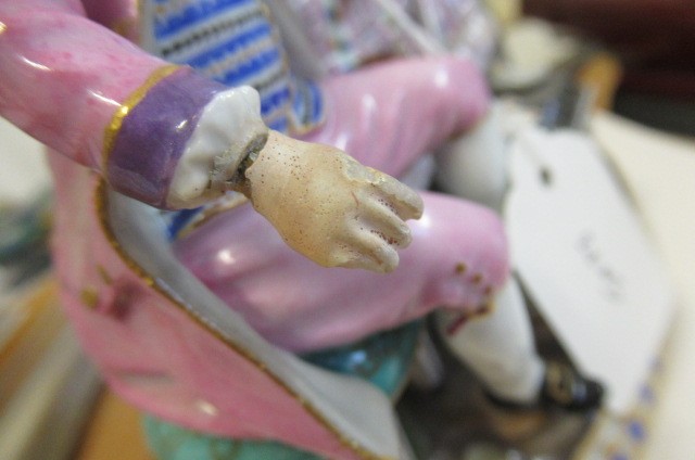 A MEISSEN PORCELAIN 'GOOD MOTHER' FIGURE GROUP Image