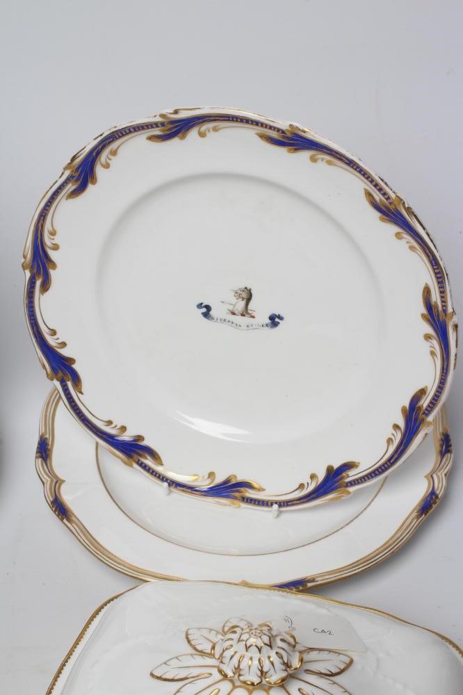 A COLLECTION OF VICTORIAN AND LATER ARMORIAL PORCELAIN Image