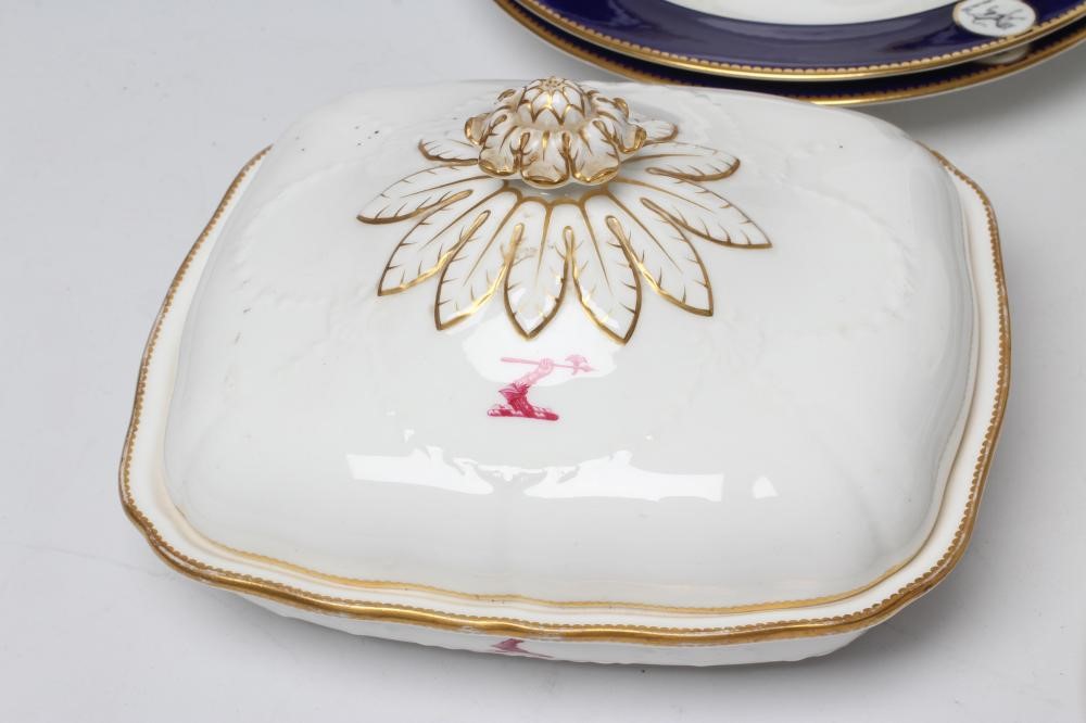 A COLLECTION OF VICTORIAN AND LATER ARMORIAL PORCELAIN Image