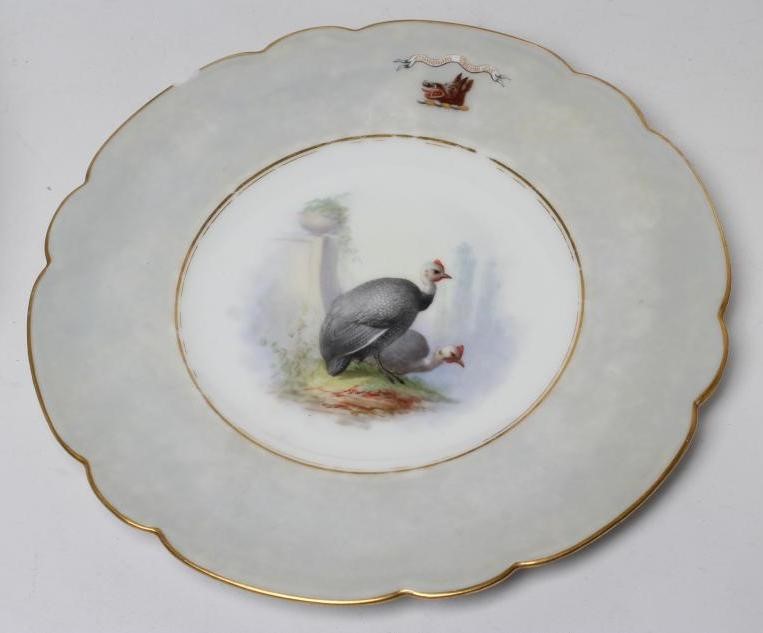 A COLLECTION OF VICTORIAN AND LATER ARMORIAL PORCELAIN Image