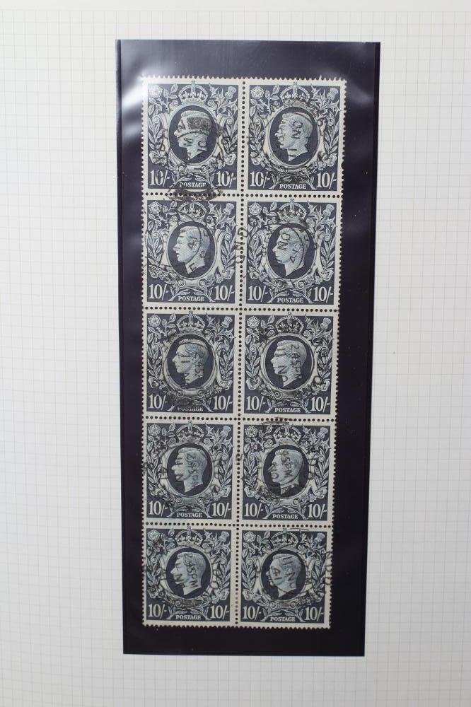 RED BINDER OF GB STAMPS Image