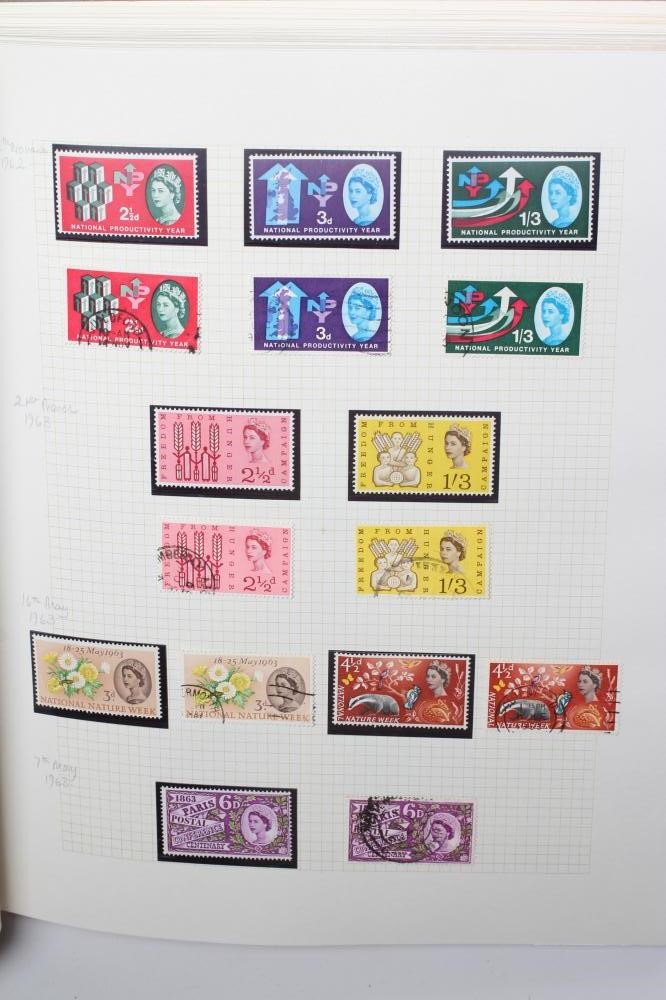 RED BINDER OF GB STAMPS Image