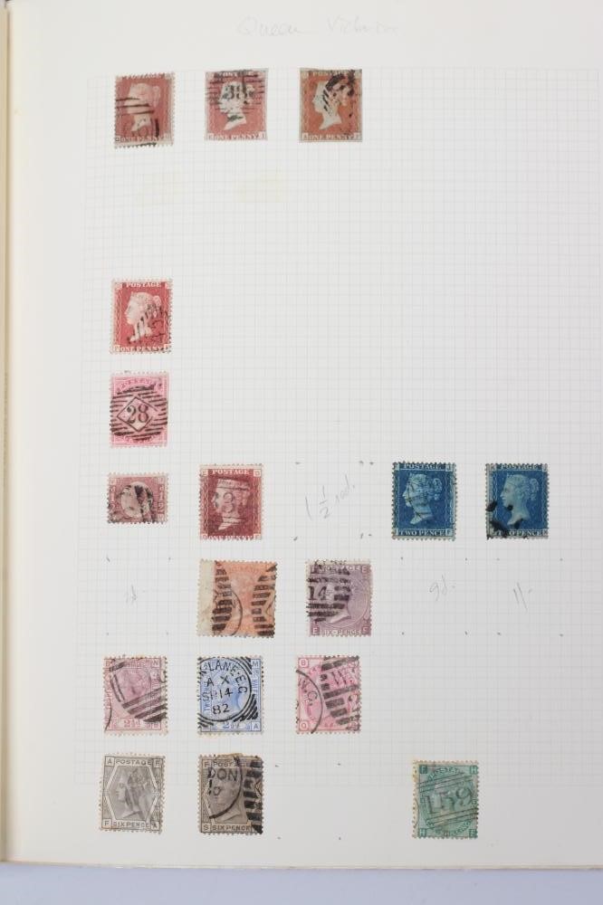 RED BINDER OF GB STAMPS Image