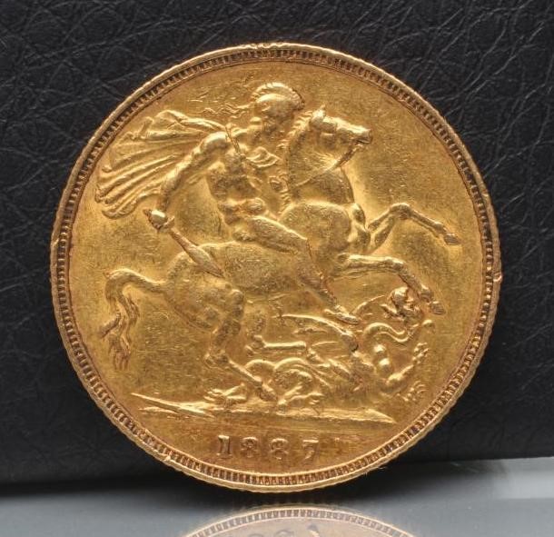 A VICTORIA JH GOLD SOVEREIGN Image
