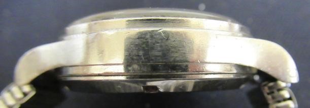 A SECOND WORLD WAR LEMANIA MILITARY WRISTWATCH Image