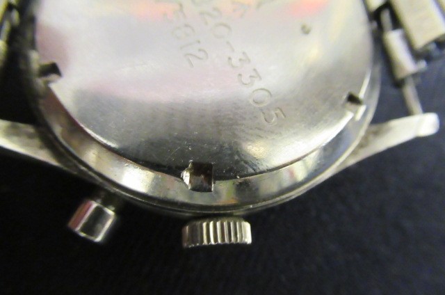 A SECOND WORLD WAR LEMANIA MILITARY WRISTWATCH Image