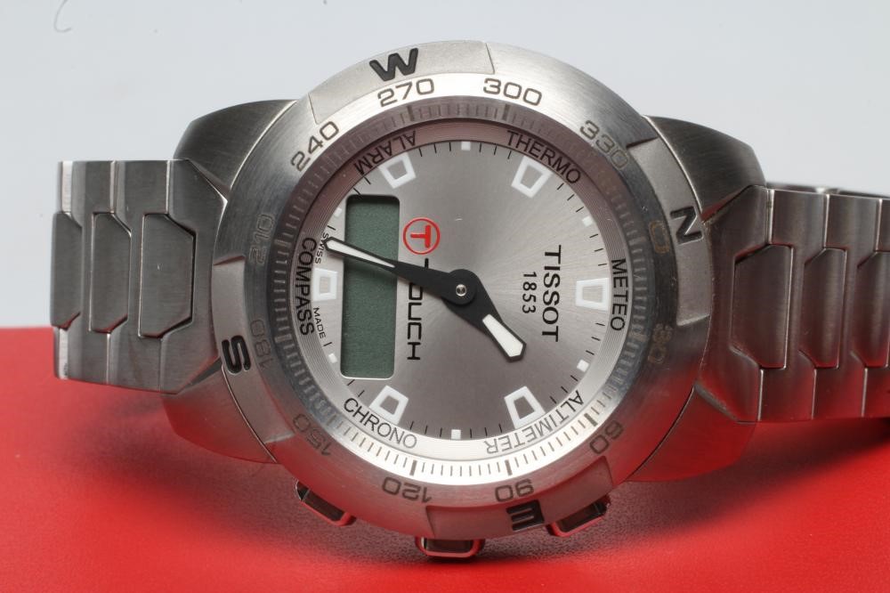 A GENTLEMAN'S TISSOT "TOUCH" WRISTWATCH Image