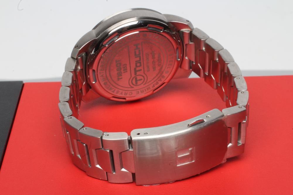 A GENTLEMAN'S TISSOT "TOUCH" WRISTWATCH Image