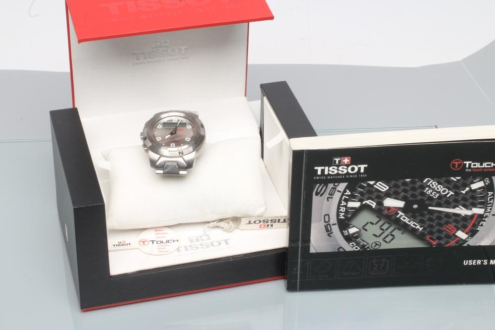 A GENTLEMAN'S TISSOT "TOUCH" WRISTWATCH Image