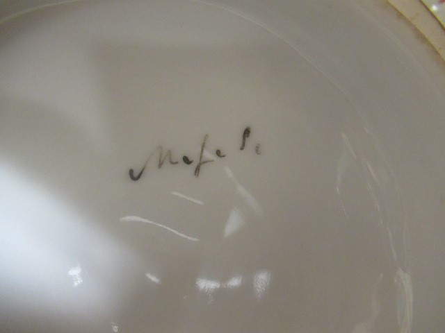 A HELENA WOLFSOHN DRESDEN PORCELAIN ECUELLE Image