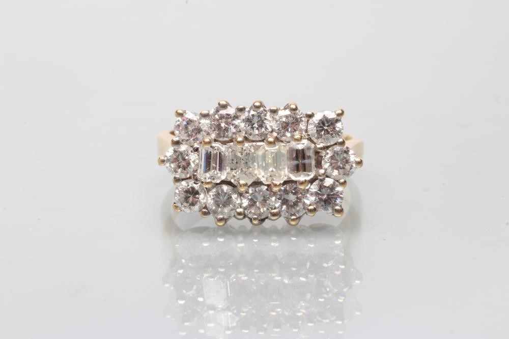 A DIAMOND DRESS RING Image