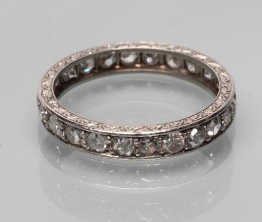 A DIAMOND ETERNITY RING Image