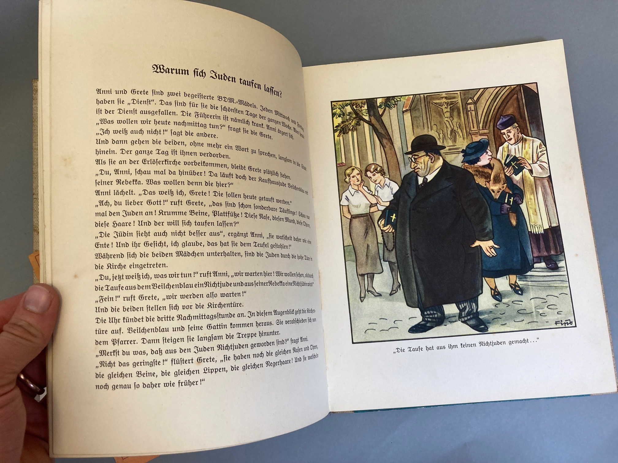 Ernst Hiemer, Der Giftpilz, Der Sturmer Nurnberg 1938, Image