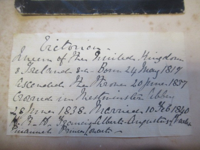VICTORIAN AUTOGRAPH ALBUM Image