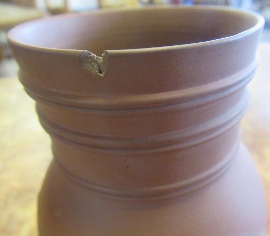 AN ELERS TYPE REDWARE MUG Image