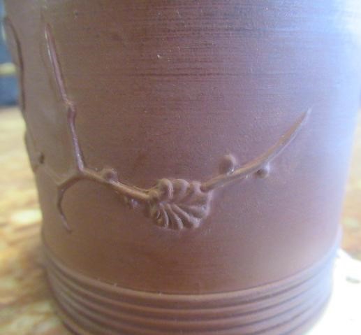 AN ELERS TYPE REDWARE MUG Image