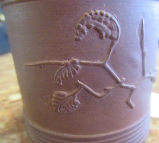 AN ELERS TYPE REDWARE MUG Image