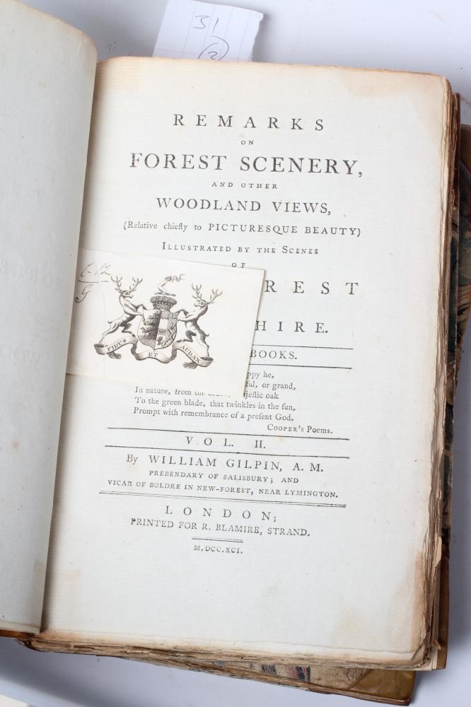 REMARKS ON FOREST SCENERY AND OTHER WOODLAND VIEWS… Illustrated by the Scenes of New-Forest in Image
