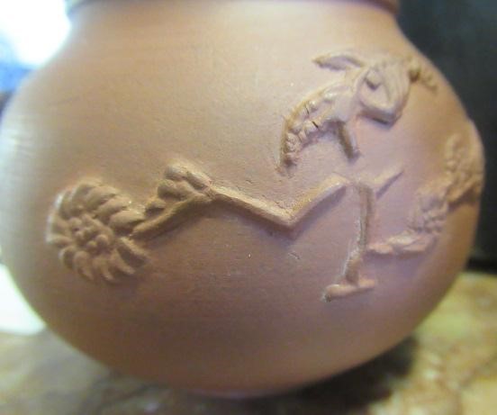 AN ELERS TYPE REDWARE MUG Image