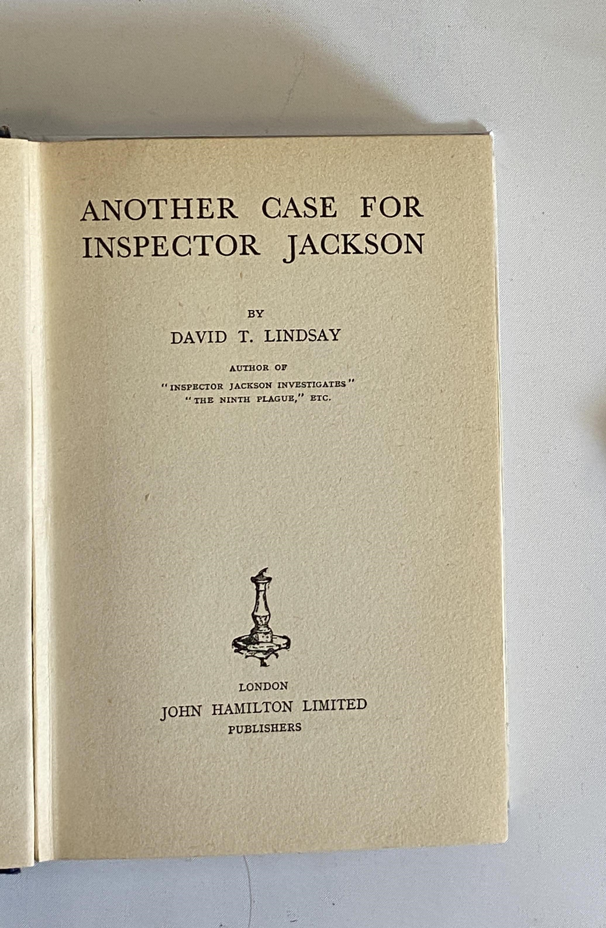 ANOTHER CASE FOR INSPECTOR JACKSON Image