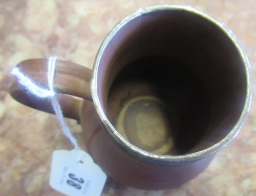 AN ELERS TYPE REDWARE MUG Image