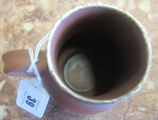 AN ELERS TYPE REDWARE MUG Image