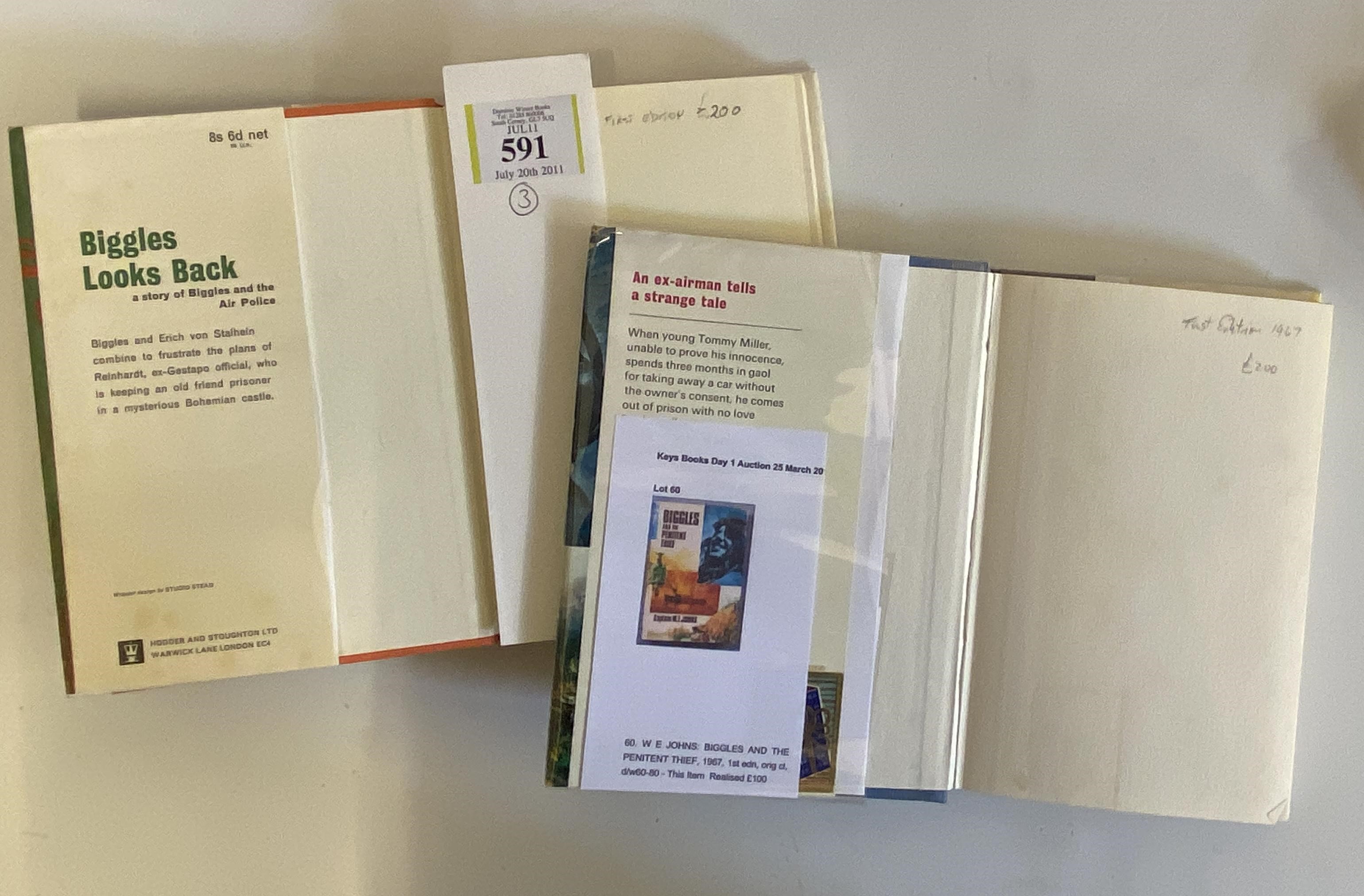 BIGGLES LOOKS BACK Image