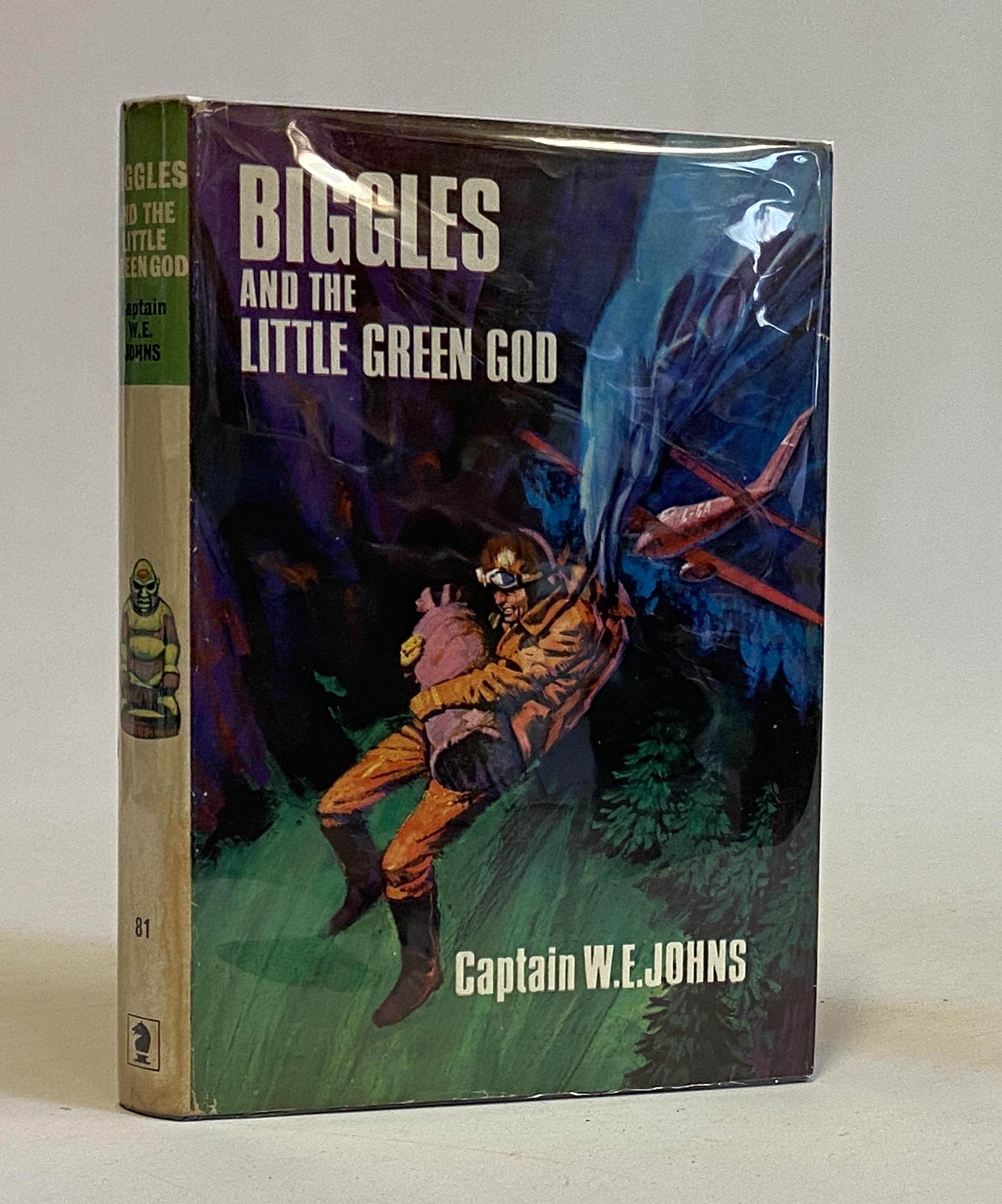 BIGGLES AND THE LITTLE GREEN GOD Image