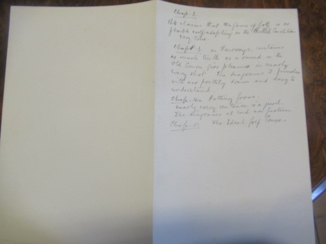 THE ARCHITECTURAL SIDE OF GOLF Image