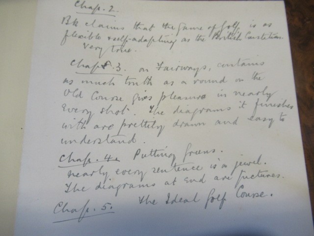 THE ARCHITECTURAL SIDE OF GOLF Image