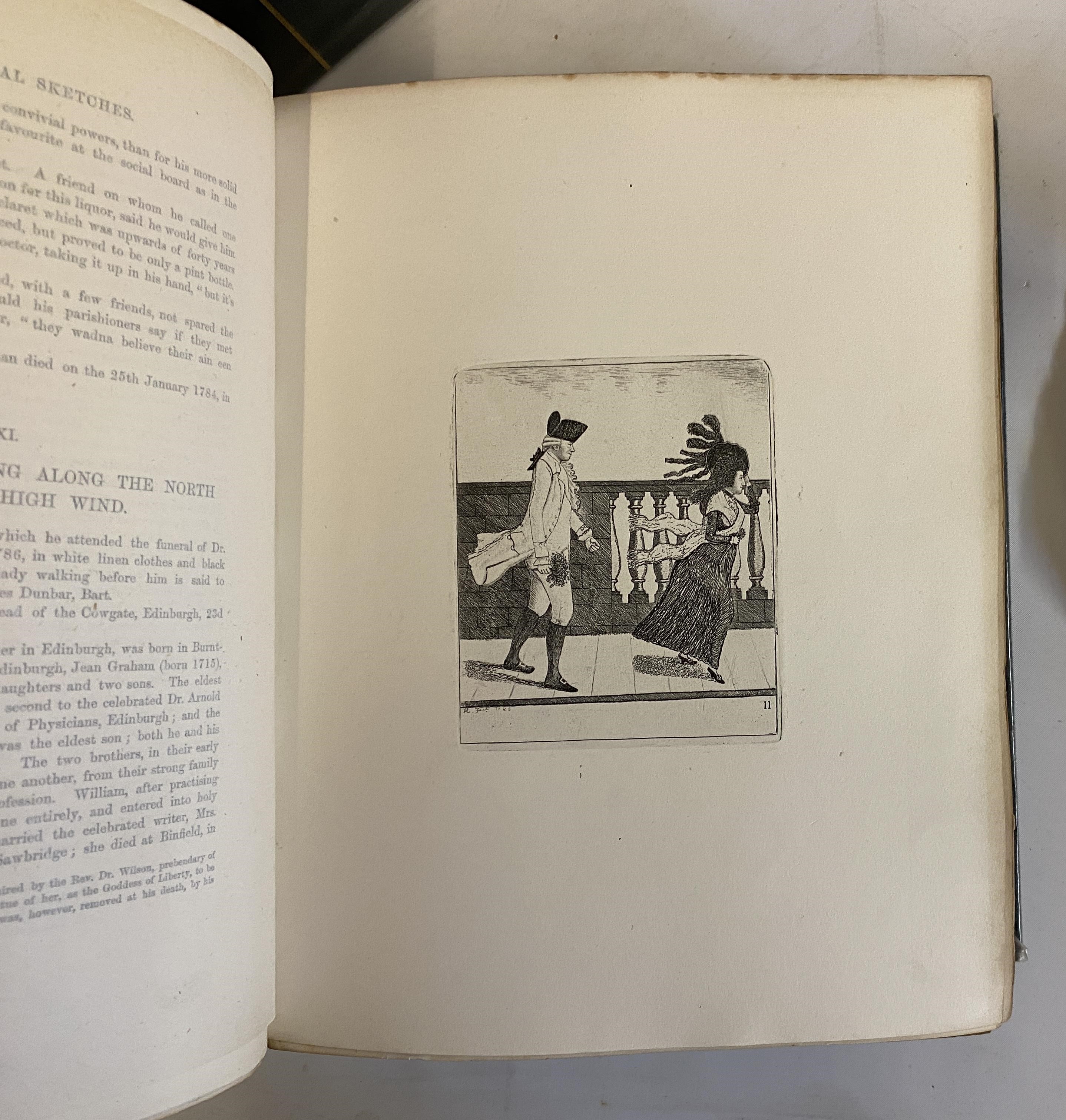 A SERIES OF ORIGINAL PORTRAITS AND CARICATURE ETCHINGS Image