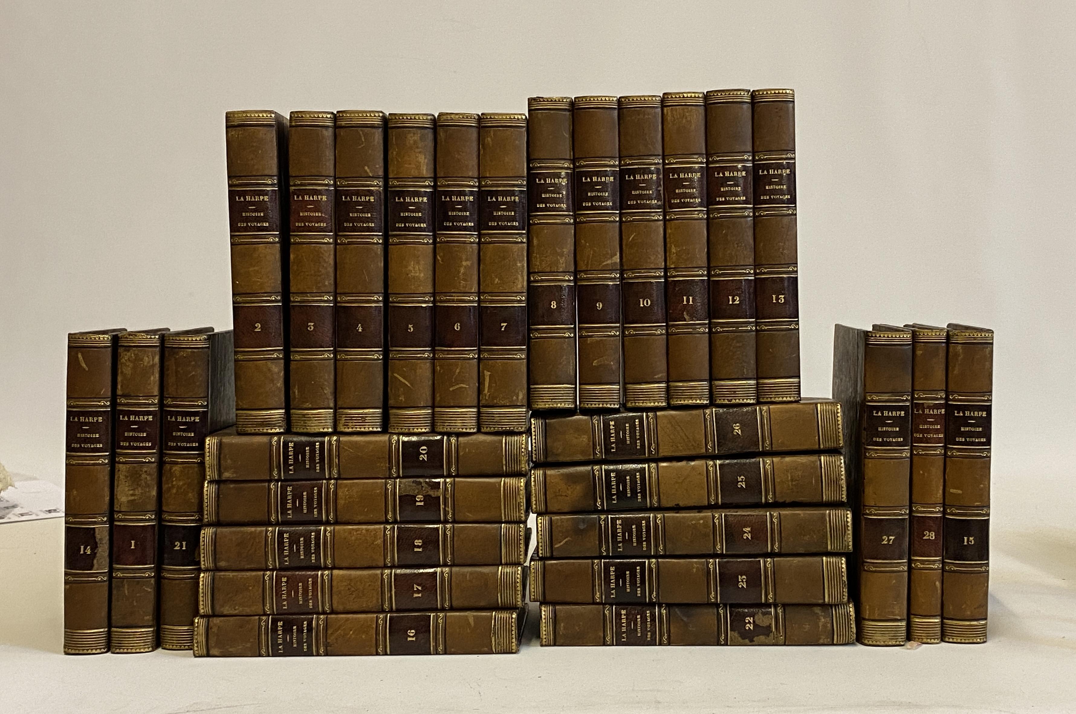 ABREGE DE L'HISTOIRE GENERALE DES VOYAGES Image