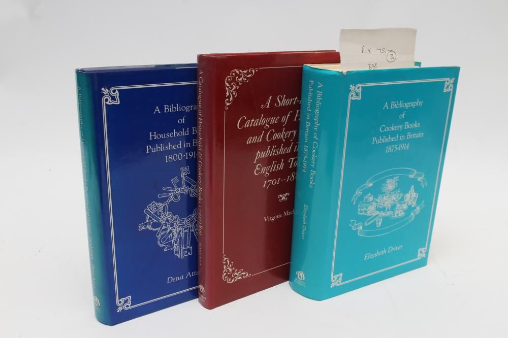 HOUSEHOLD AND COOKERY BIBLIOGRAPHIES Image