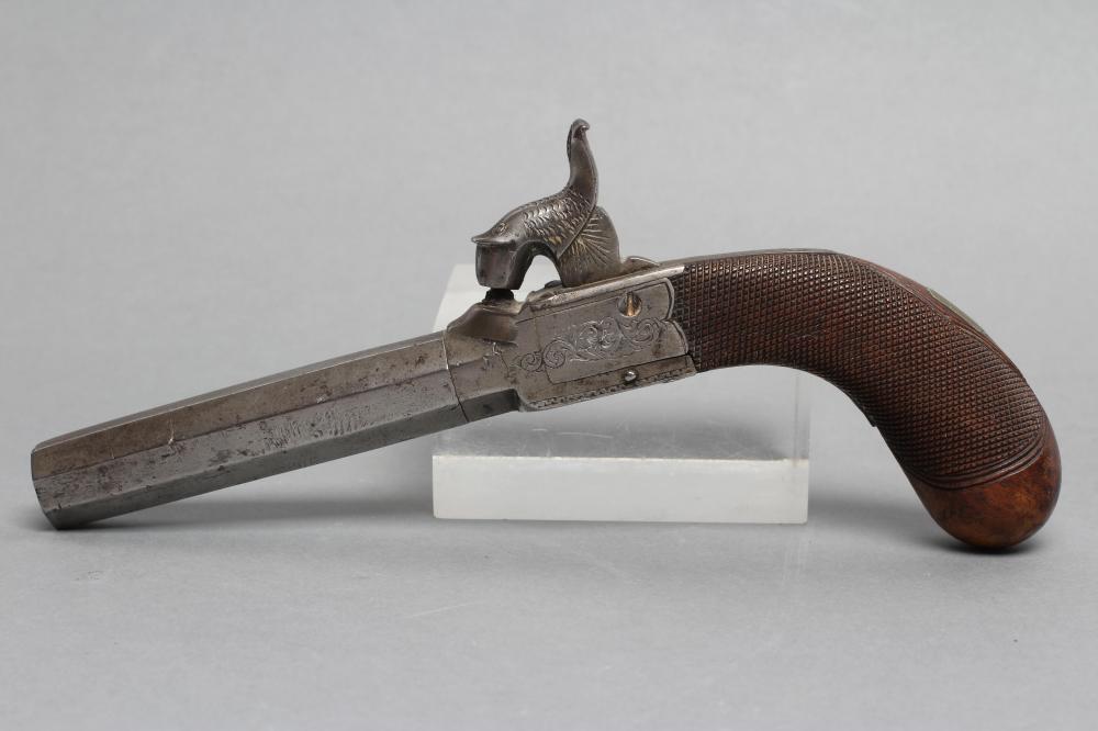 A PERCUSSION POCKET PISTOL Image