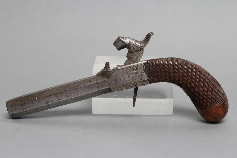 A PERCUSSION POCKET PISTOL Image